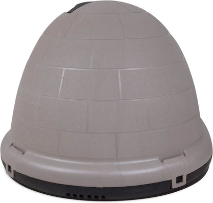 Petmate Indigo Dog House (Igloo Dog House, Made in USA with 90% Recycled Materials, All Weather Protection Pet Shelter) for XL Dogs 90 to 125 pounds, Made in USA