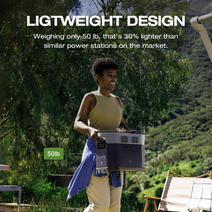 Portable Power Station Delta 2 Max – 2400W Solar Generator