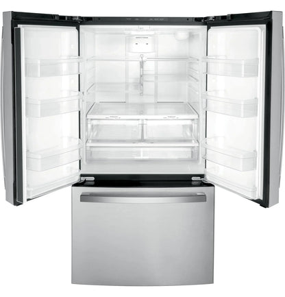 GE 27.0 Cu. ft. Fingerprint Resistant Stainless Steel French Door Refrigerator