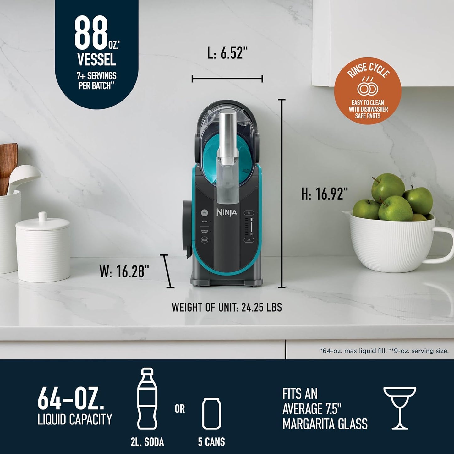 Ninja Slushi Frozen Drink Maker with Rapidchill